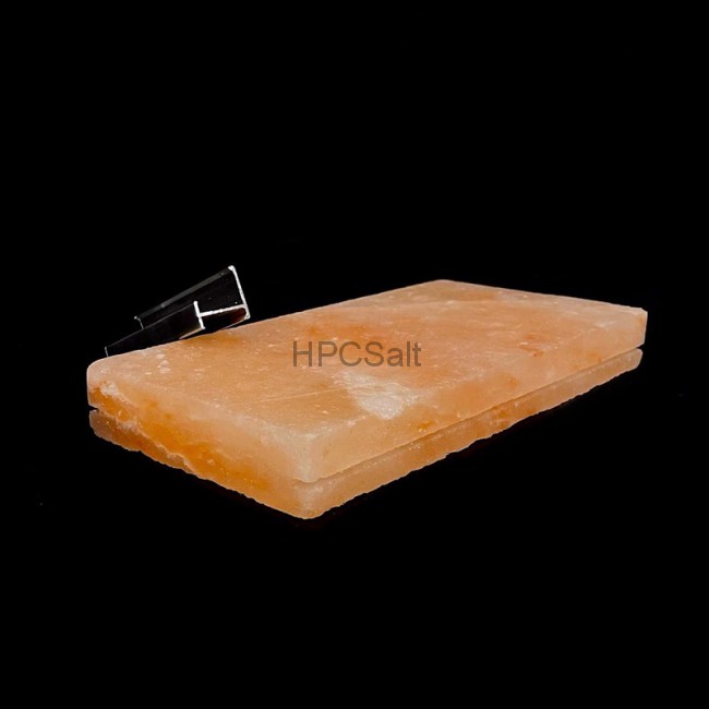 Соляная плитка 20*10*2,5см с пазом из Гималайской соли не торцованная Соляная плитка 20*10*2,5см с пазом из Гималайской соли не торцованная