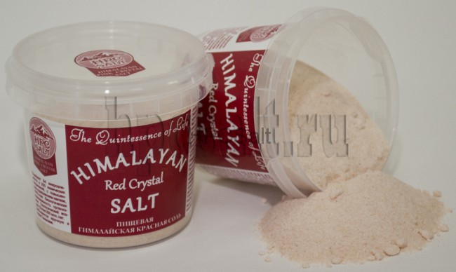 Пищевая Гималайская Красная Соль HPCSalt 284гр (10oz)